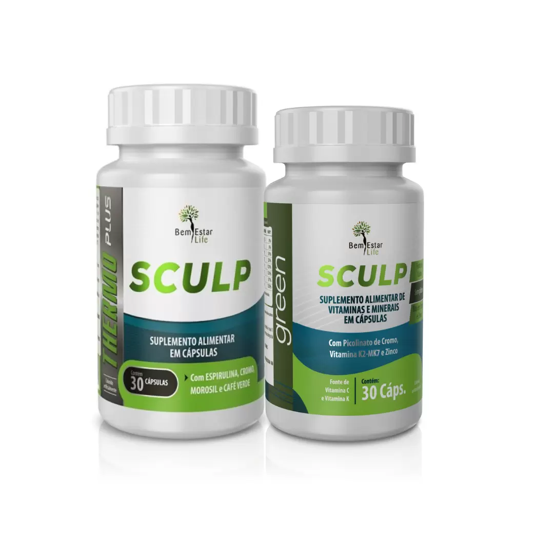 SCULP THERMO PLUS- MOROSIL E CAFÉ VERDE + SCULP GREEN DETOX