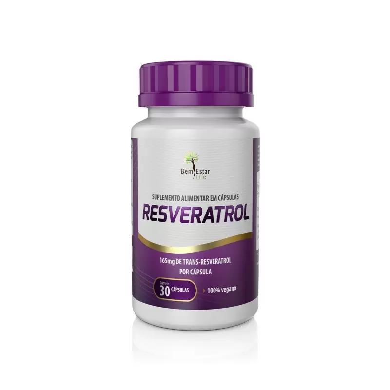 RESVERATROL-  SUPLEMENTO ANTIENVELHECIMENTO