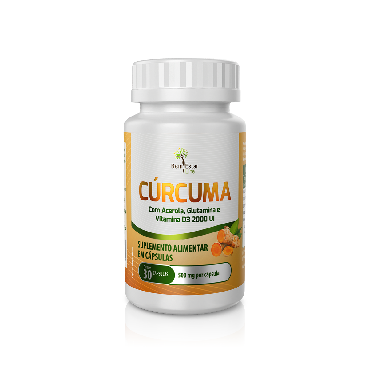 CURCUMA + VIT D3 2000UI 96% CURCUMINA