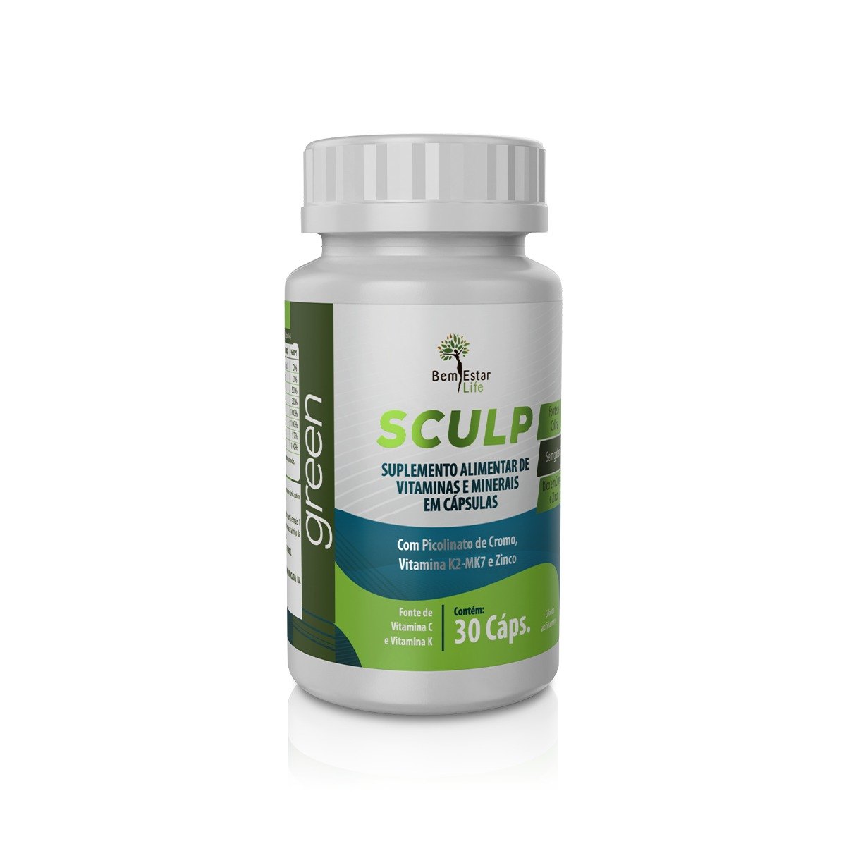 SCULP GREEN - 30 CAPS  DETOX