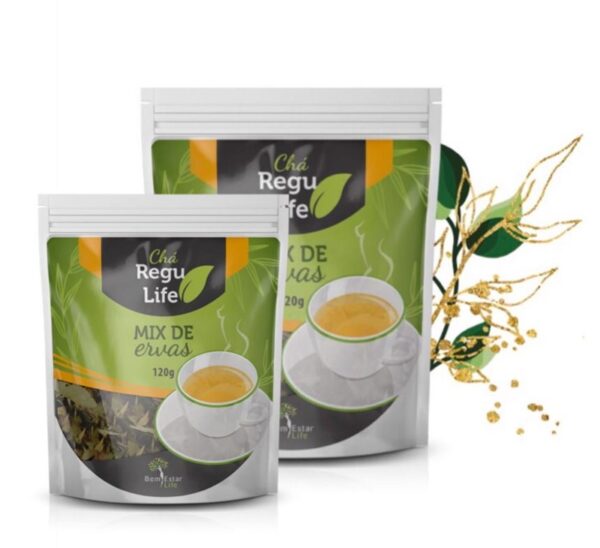 OFERTA 2 CHÁ PACOTE REGU LIFE 120G - BEM ESTAR LIFE