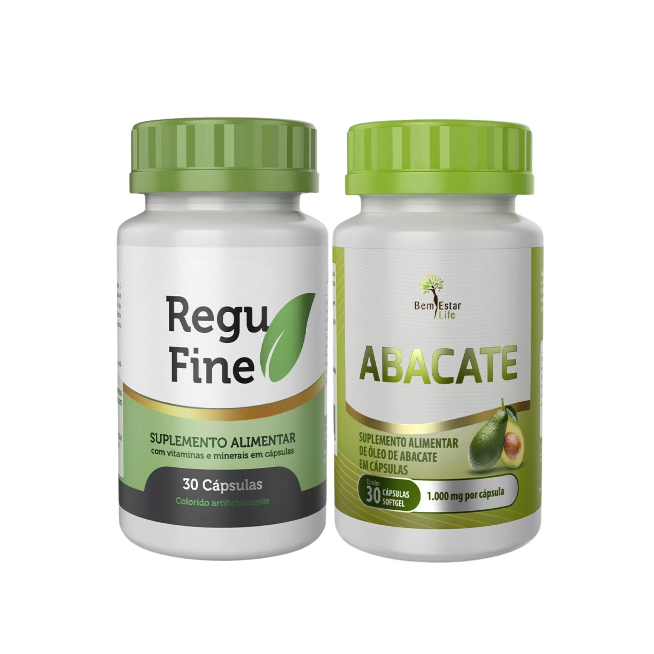 Regu Fine e Oleo de Abacate - Combo Emagrecedor