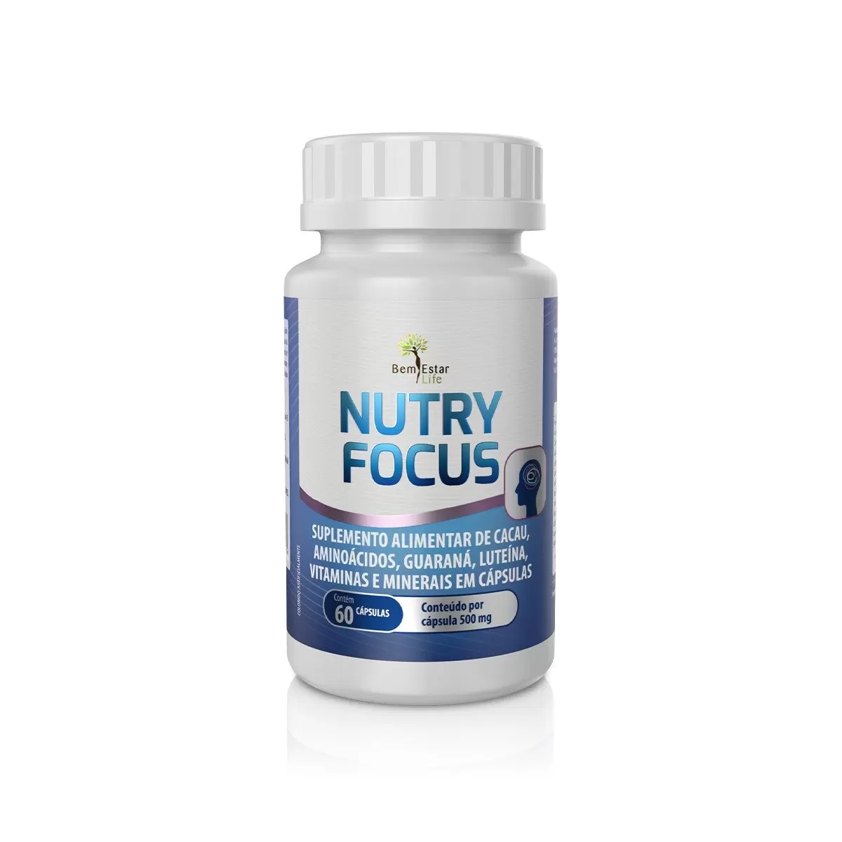 NUTRY FOCUS - MEMORIA - 60 CAPSULAS - Bem Estar Life