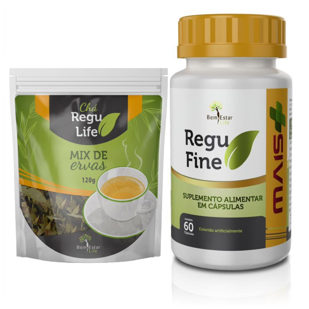 REGU FINE MAIS E CHA REGU LIFE 120G