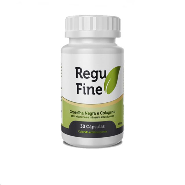 Regu Fine - Groselha Negra -30 Capsulas